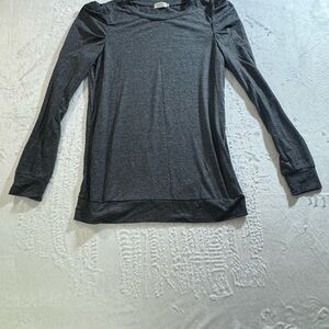 Halife Women's Gray Long Sleeve Top